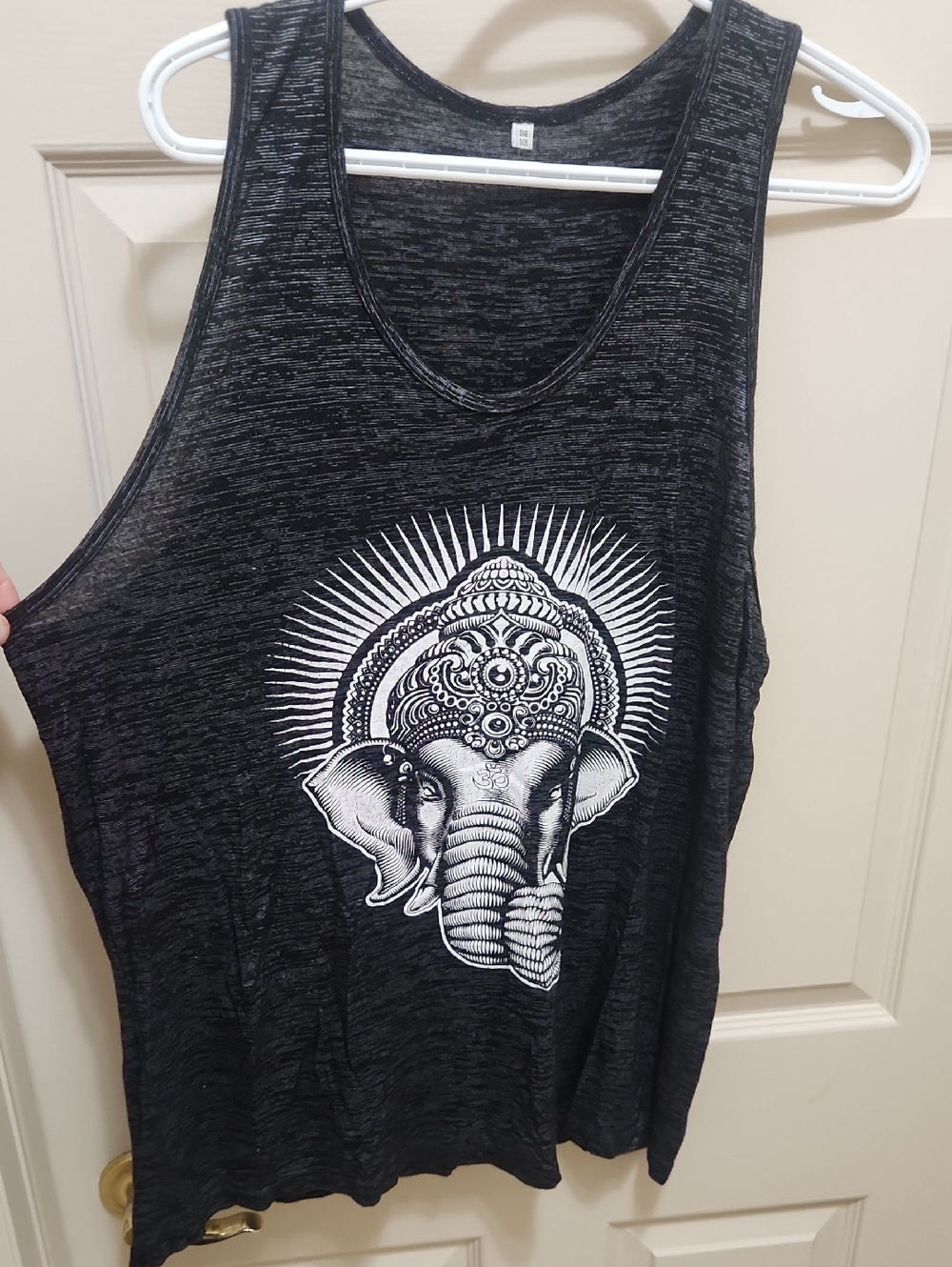 Black Lord Ganeshab Tank Top